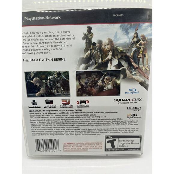 Final Fantasy XIII (PlayStation 3) PS3 - Complete Tested - Picture 3 of 9